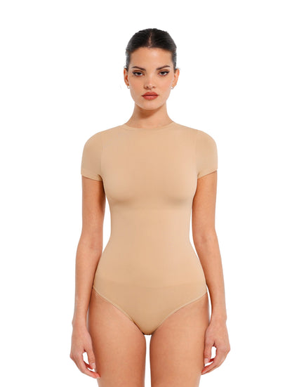 Fitted Tee Bodysuit - HeyShape