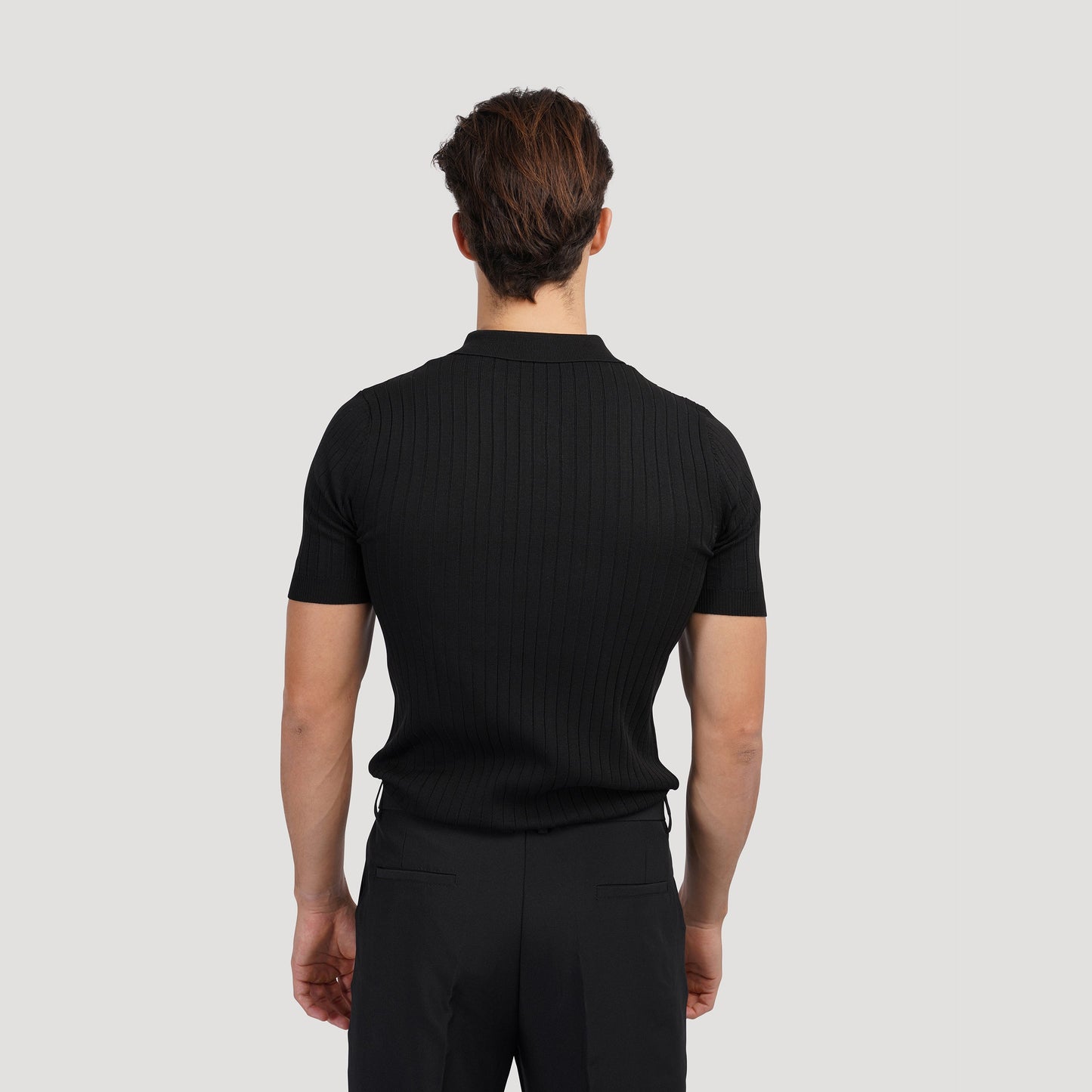 GIMCHEON Strickpolohemd