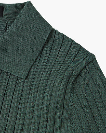 GIMCHEON Strickpolohemd