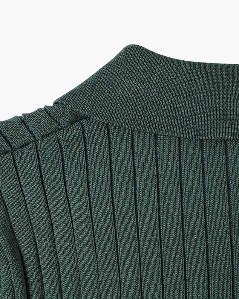 GIMCHEON Strickpolohemd