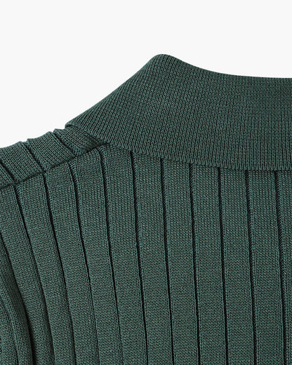 GIMCHEON Strickpolohemd