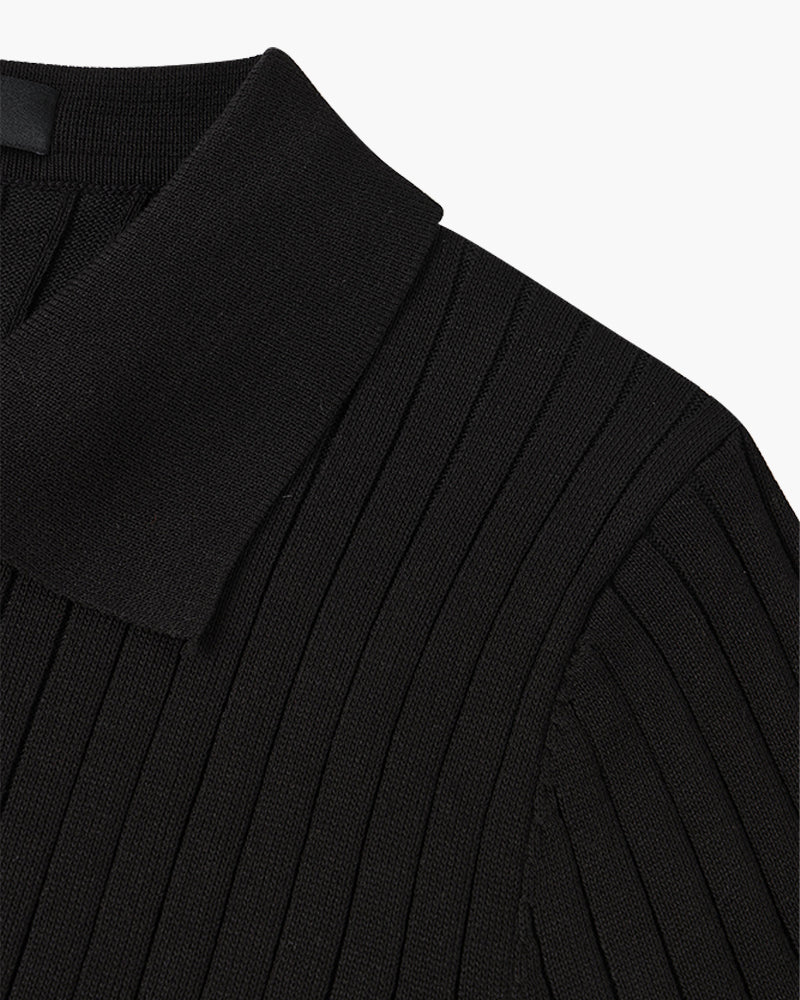 GIMCHEON Strickpolohemd