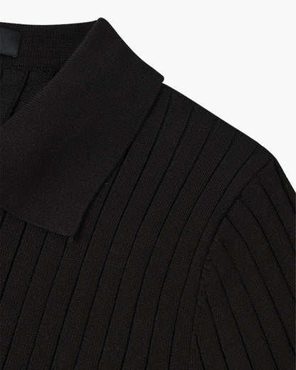 GIMCHEON Strickpolohemd