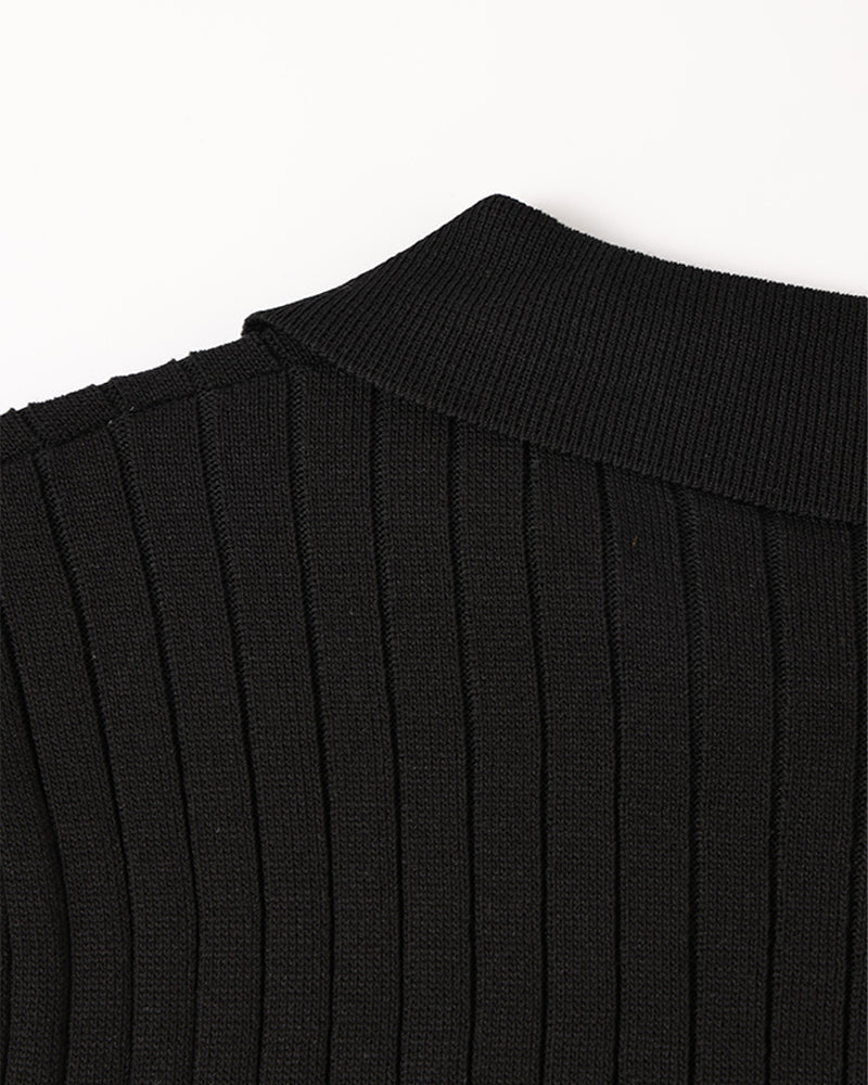 GIMCHEON Strickpolohemd