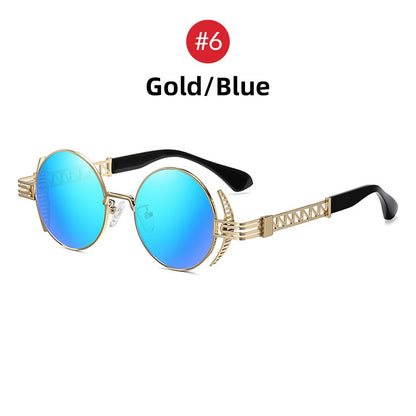 Round Steampunk Sunglasses