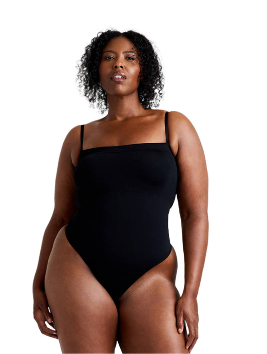 Strapless Thong Bodysuit - HeyShape