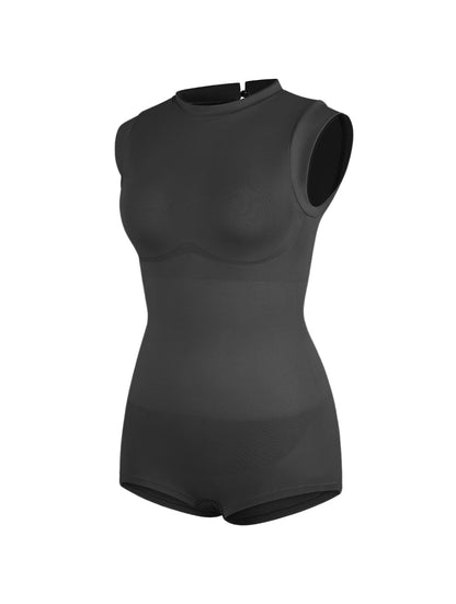 High Neck Sleeveless Bodysuit